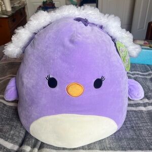 16” Elina the peacock squishmallow